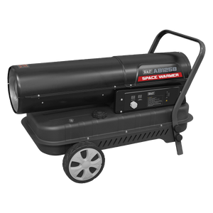 Sealey Space Warmer® Kerosene/Diesel Heater with Wheels 135,000Btu/hr