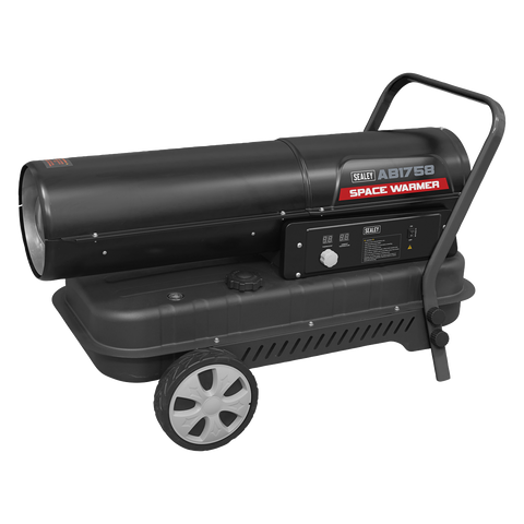 Sealey Space Warmer® Kerosene/Diesel Heater with Wheels 175,000Btu/hr