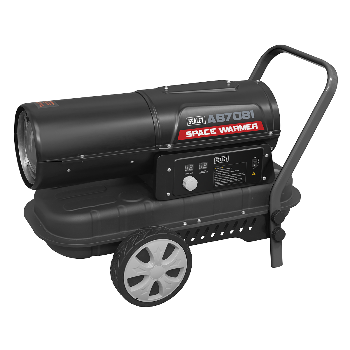 Sealey Space Warmer® Kerosene/Diesel Heater with Wheels 70,000Btu/hr Sealey 