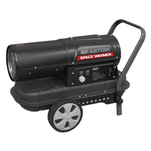 Sealey Space Warmer® Kerosene/Diesel Heater with Wheels 70,000Btu/hr