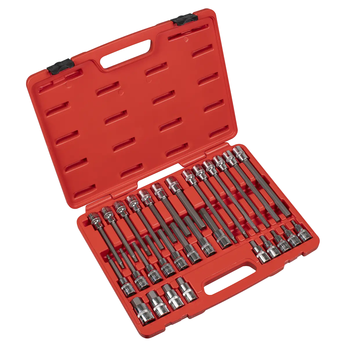Sealey Hex Socket Bit Set 30pc 1/2"Sq Drive Sealey 