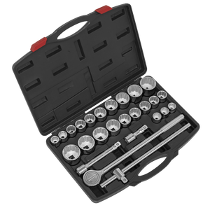 Sealey Premier Metric/Imperial Socket Set 3/4