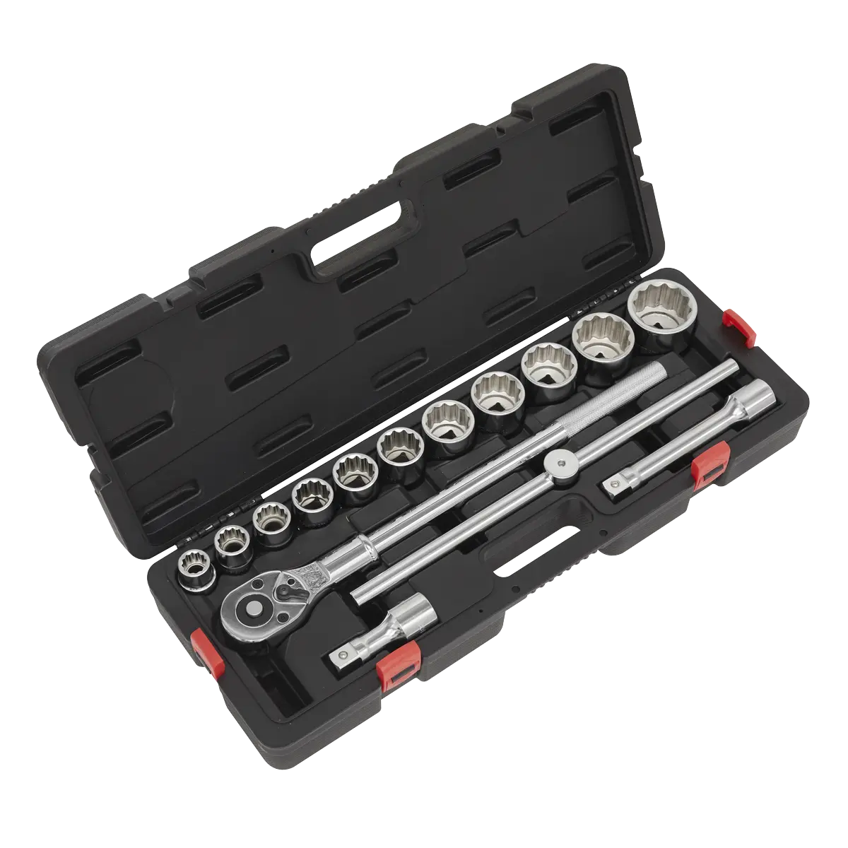 Sealey Premier Socket Set 3/4"Sq Drive 12-point 15pc Sealey 