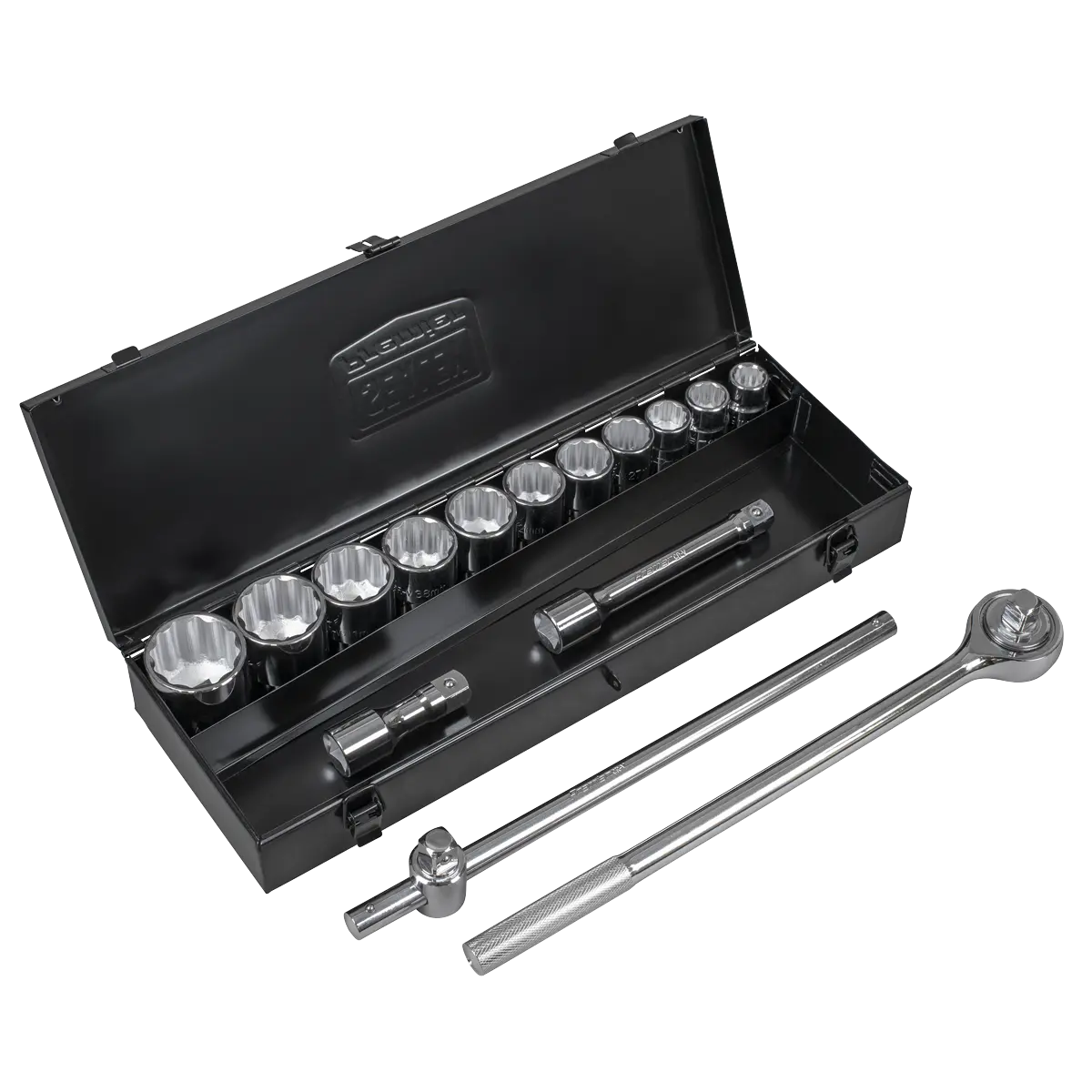 Sealey Premier Socket Set 3/4"Sq Drive 12-point 15pc Sealey 