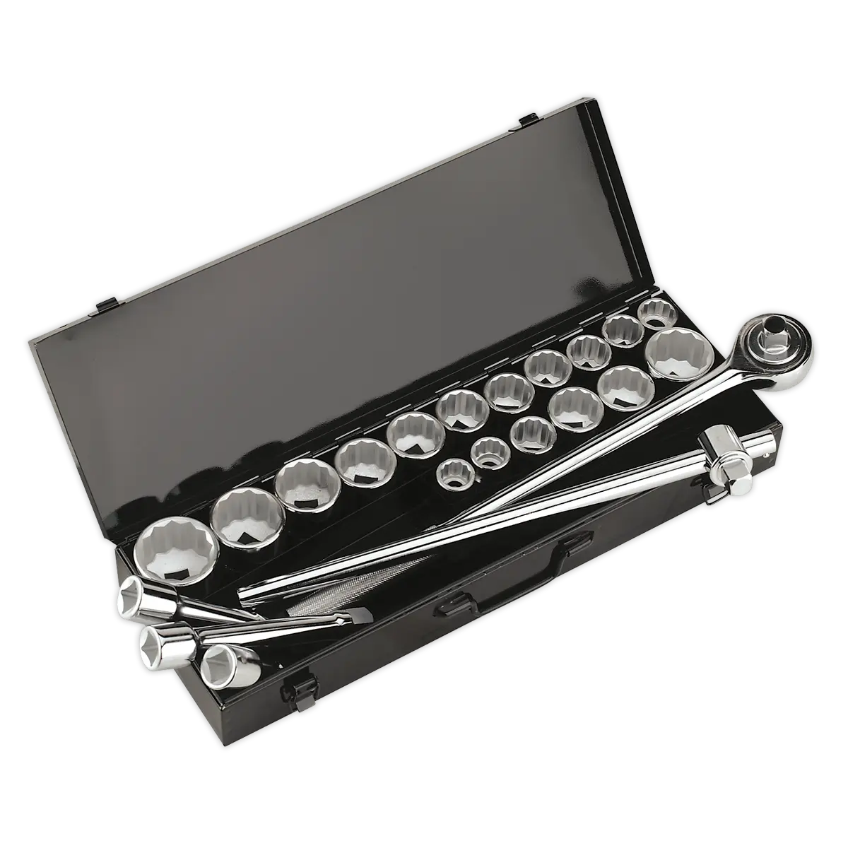 Sealey Premier Socket Set 3/4"Sq Drive 12-point 22pc Sealey 