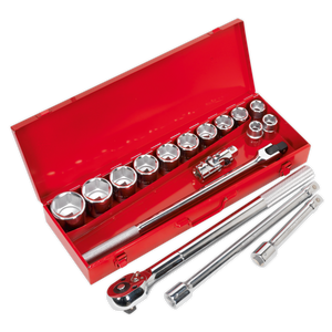 Sealey Premier Socket Set 3/4