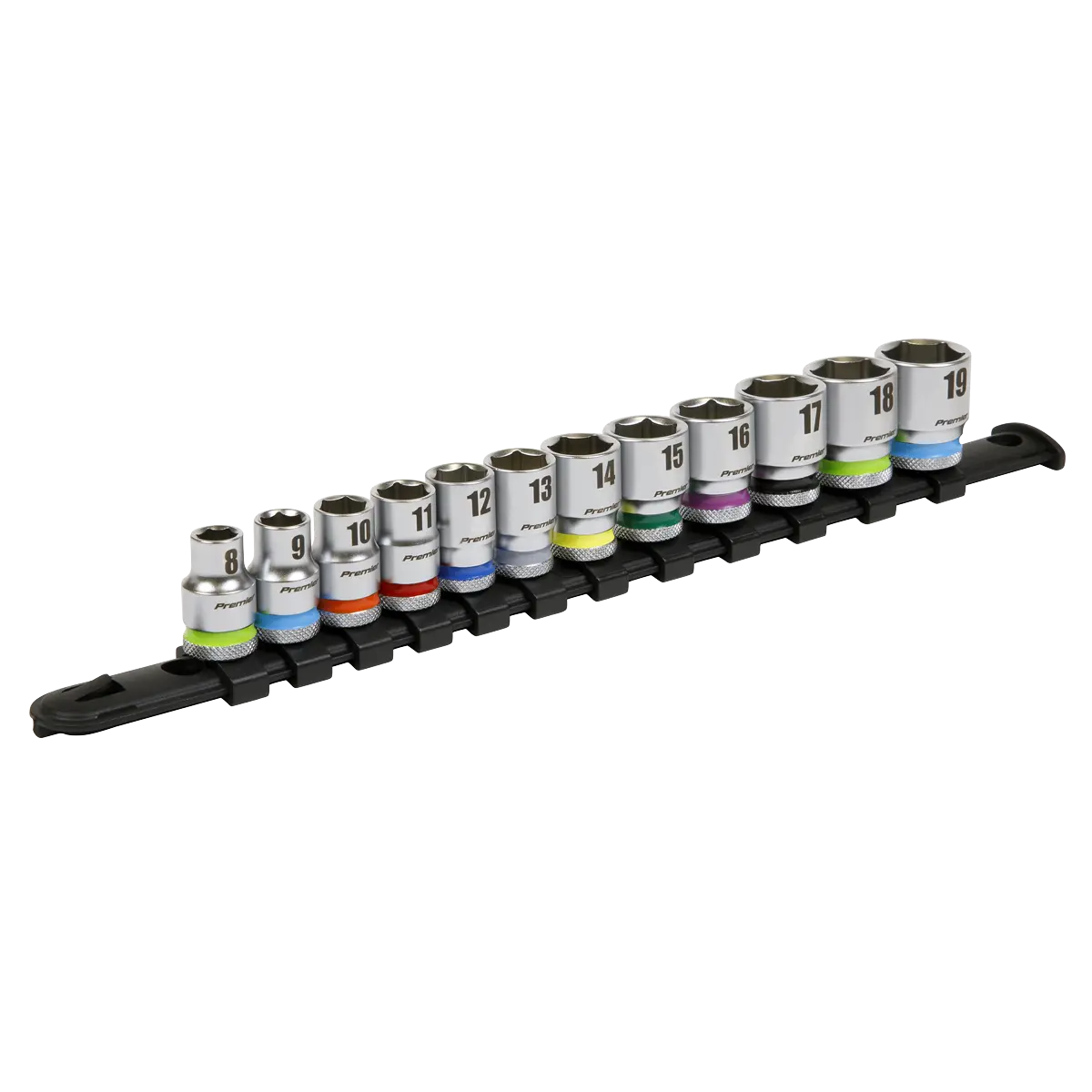 Sealey Premier Platinum Socket Set 3/8"Sq Drive 12pc Sealey 