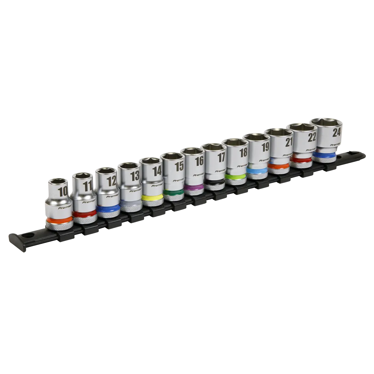 Sealey Premier Platinum Socket Set 1/2"Sq Drive 13pc Sealey 