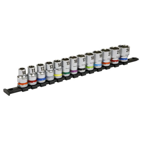 Sealey Premier Platinum Socket Set 1/2"Sq Drive 13pc