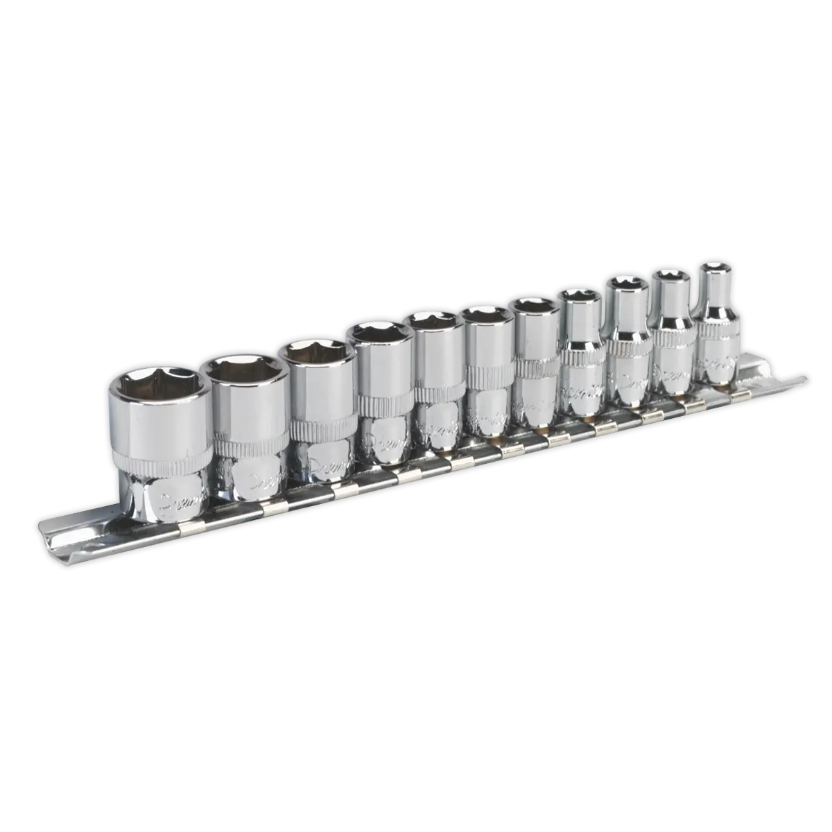 Sealey Premier Imperial Socket Set 1/4"Sq Drive 11pc Sealey 