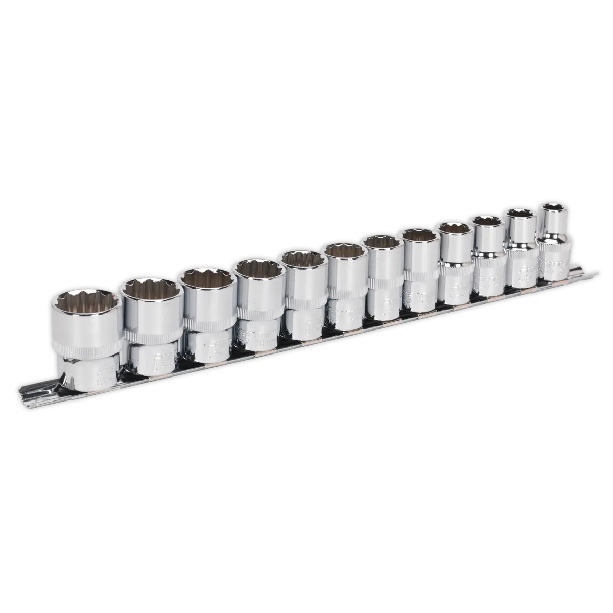 Sealey Premier Socket Set 1/2"Sq Drive 12-point 12pc Sealey 
