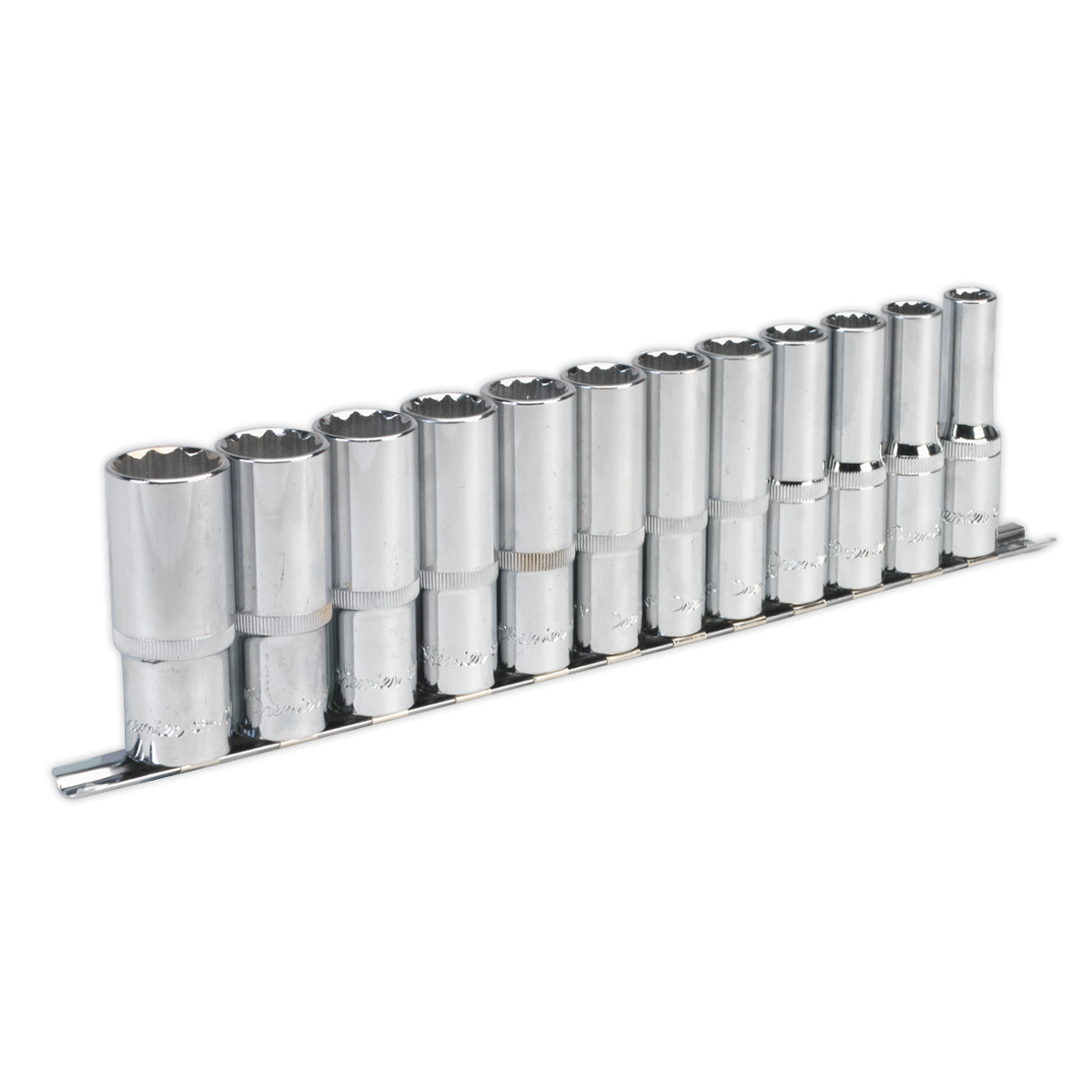 Sealey Premier Deep Socket Set 12-Point 1/2