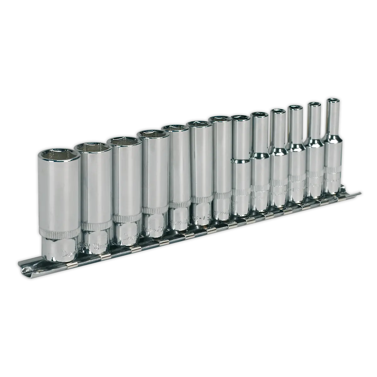 Sealey Premier Deep Socket Set 1/4"Sq Drive 13pc Sealey 