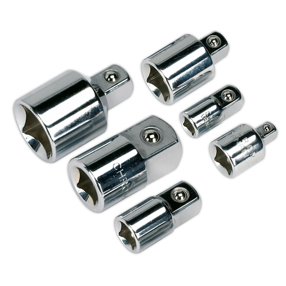 Sealey Premier Socket Adaptor Set 6pc Sealey 