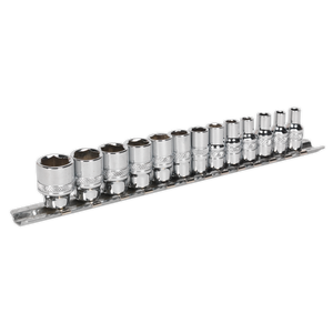 Sealey Premier Lock-On™ Socket Set 1/4