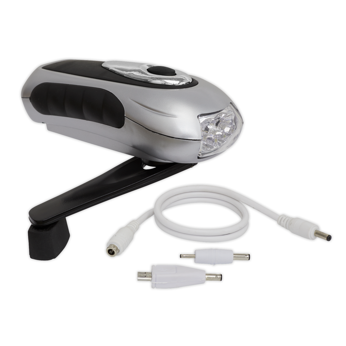 Sealey Rechargeable Wind-Up Torch 3 LED Sealey 