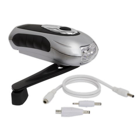 Sealey Rechargeable Wind-Up Torch 3 LED