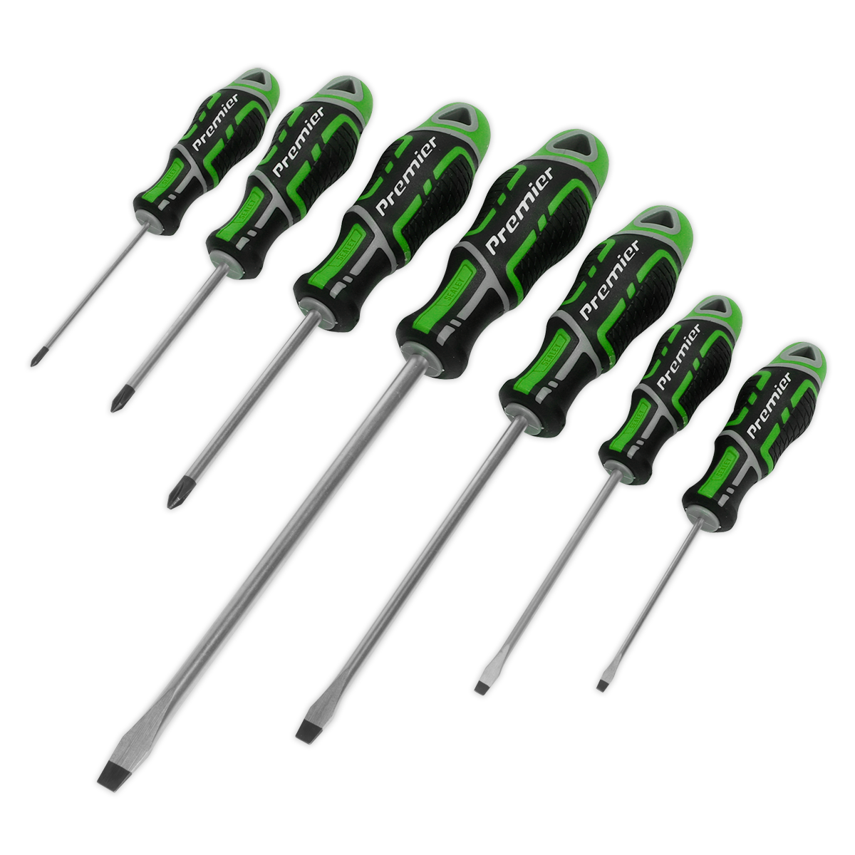 Sealey Premier GripMAX® Screwdriver Set 7pc