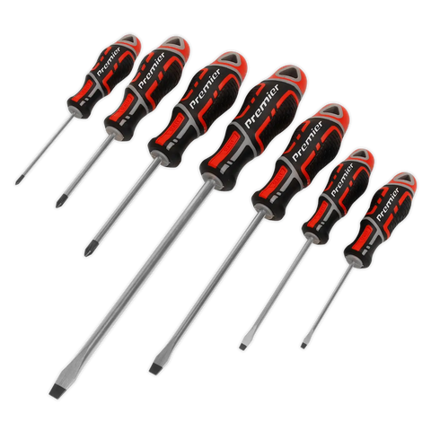 Sealey Premier GripMAX® Screwdriver Set 7pc