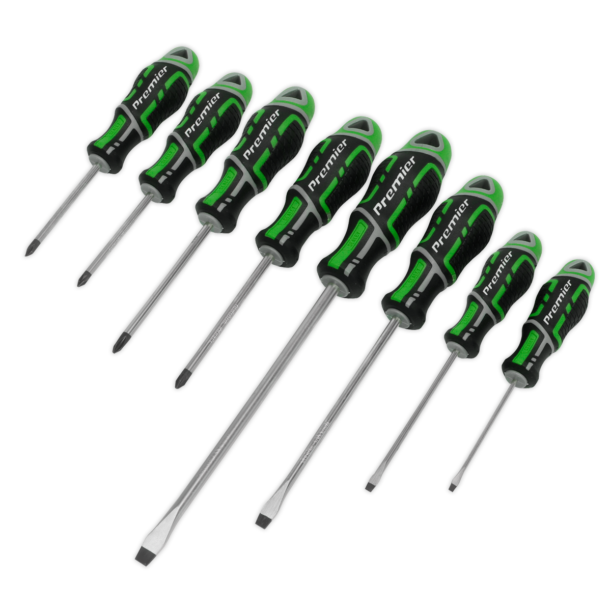Sealey Premier GripMAX® Screwdriver Set 8pc