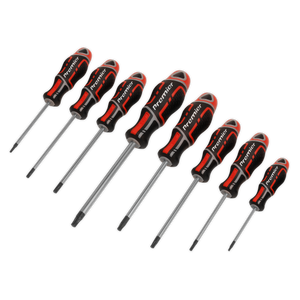 Sealey Premier GripMAX® Security TRX-Star* Screwdriver Set 8pc