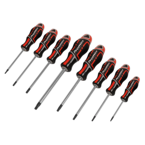 Sealey Premier GripMAX® Security TRX-Star* Screwdriver Set 8pc