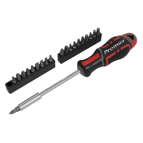 Sealey Premier GripMAX® Screwdriver & Bit Set 21pc
