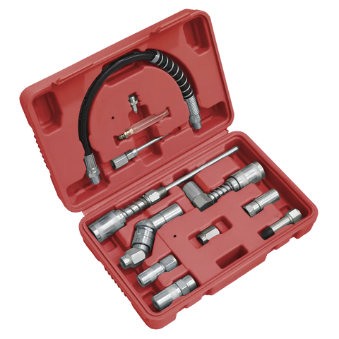 Sealey Grease Gun Adaptor Kit 12pc