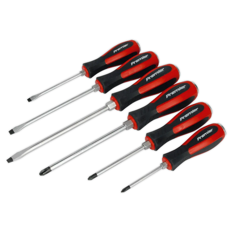 Sealey Premier Hammer-Thru Screwdriver Set