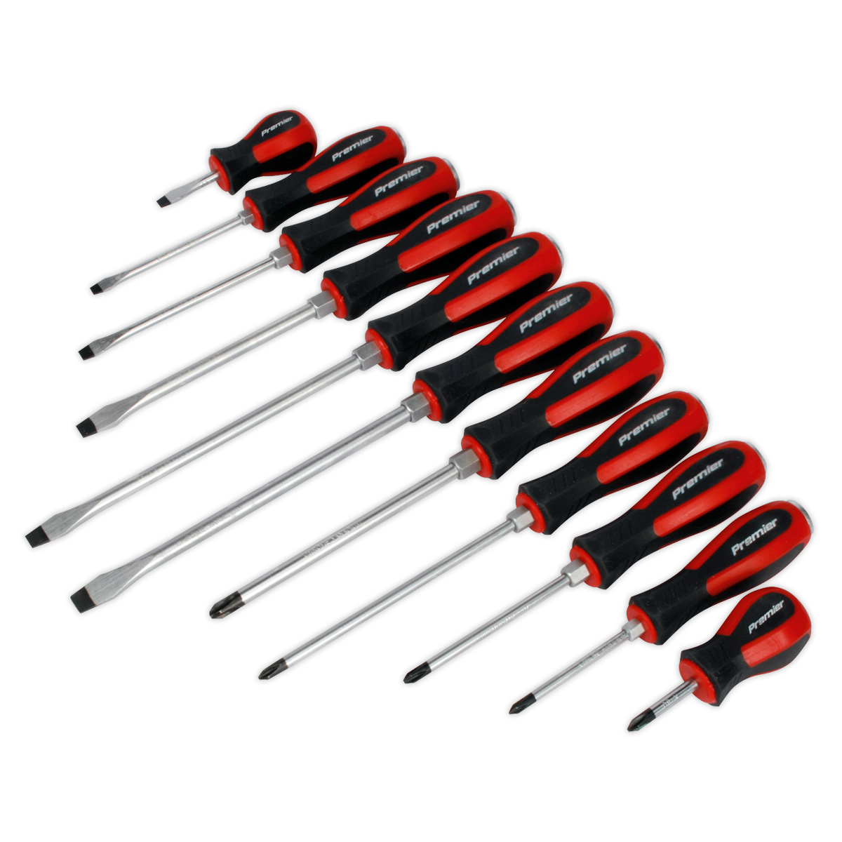 Sealey Premier Hammer-Thru Screwdriver Set