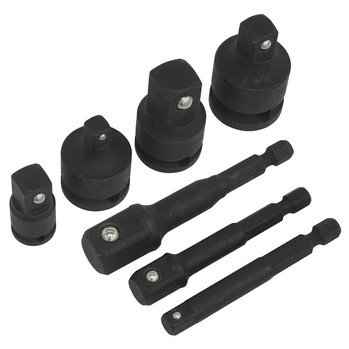Sealey Premier Impact Socket Adaptor Set Sealey 