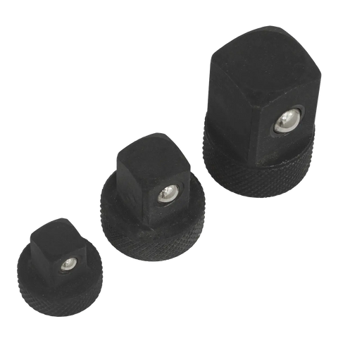 Sealey Premier Low Profile Impact Socket Adaptor Set 3pc
