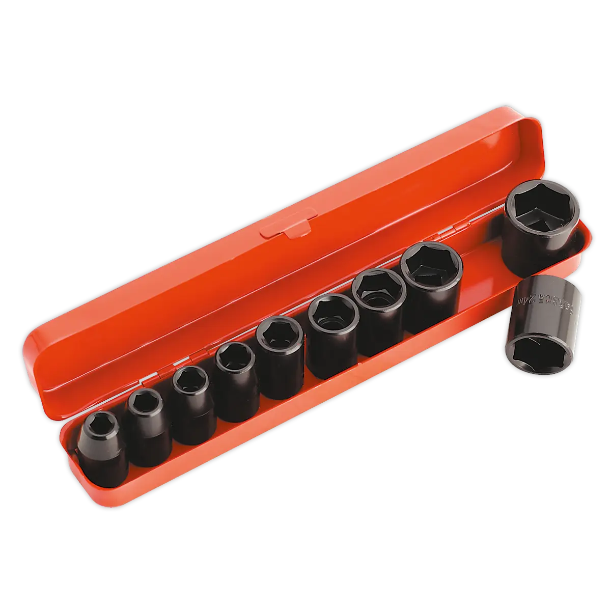 Sealey Premier Impact Socket Set 1/2"Sq Drive 10pc Sealey 