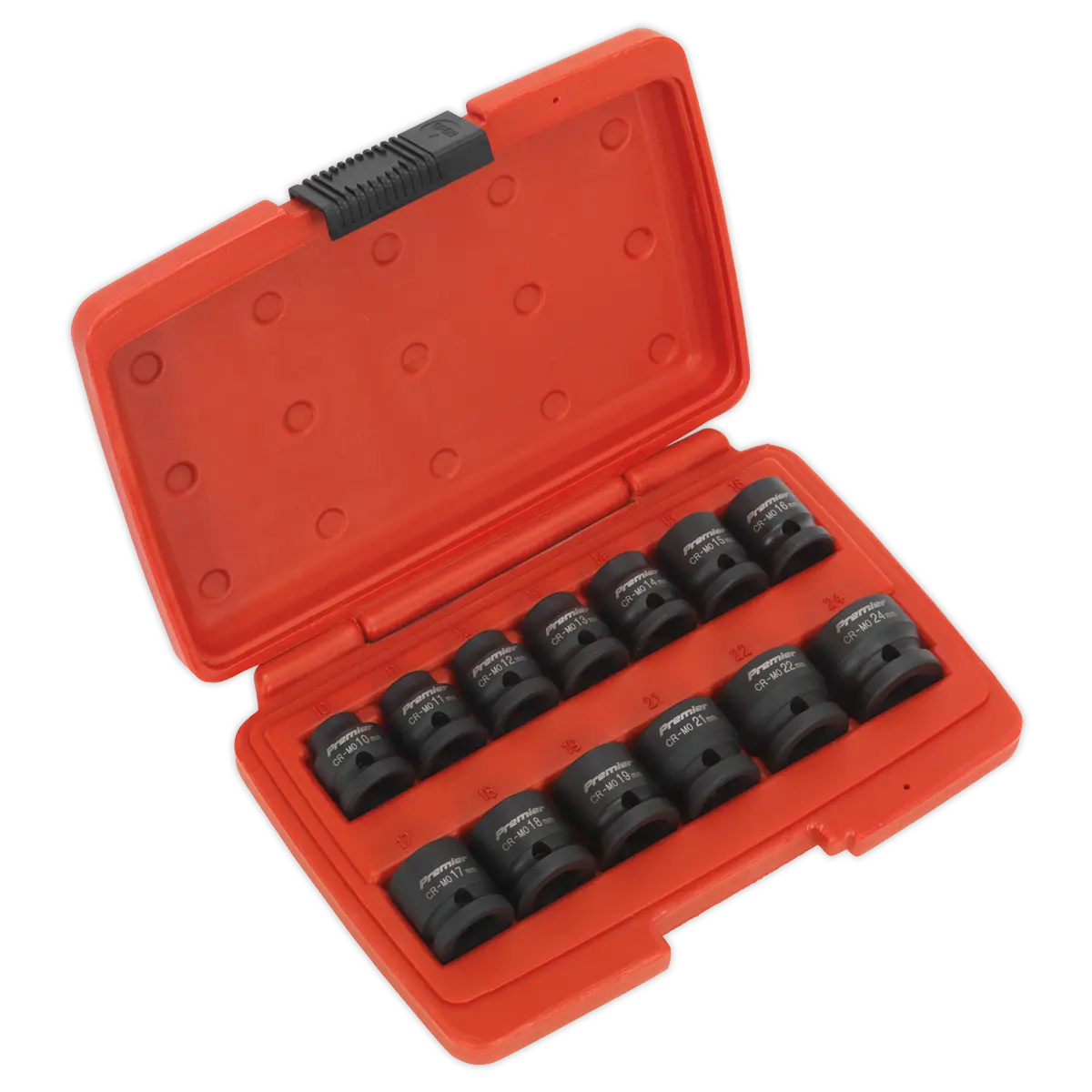 Sealey Premier Low Profile Impact Socket Set 1/2"Sq Drive 13pc Sealey 