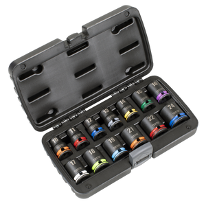 Sealey Lock-On™ Impact Socket Set 1/2