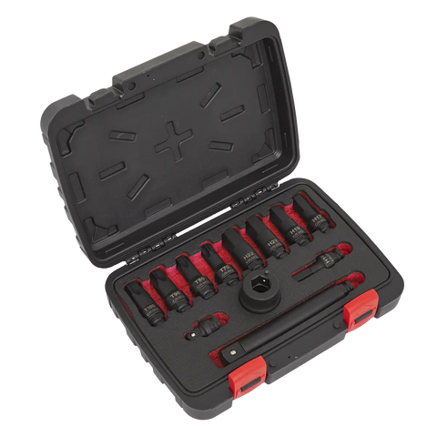 Sealey Premier Impact Socket Bit & Accessories Set 3/4"Sq Drive 12pc