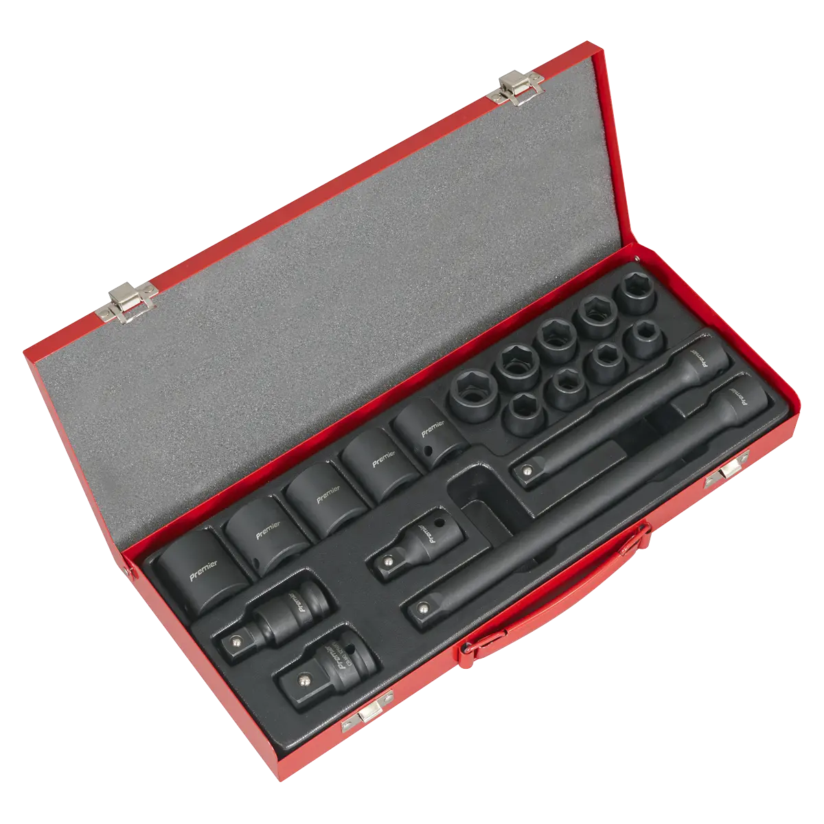 Sealey Premier Impact Socket Set 1/2"Sq Drive Sealey 