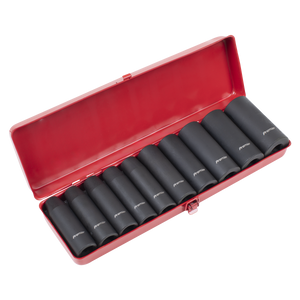 Sealey Premier Deep Impact Socket Set 1/2