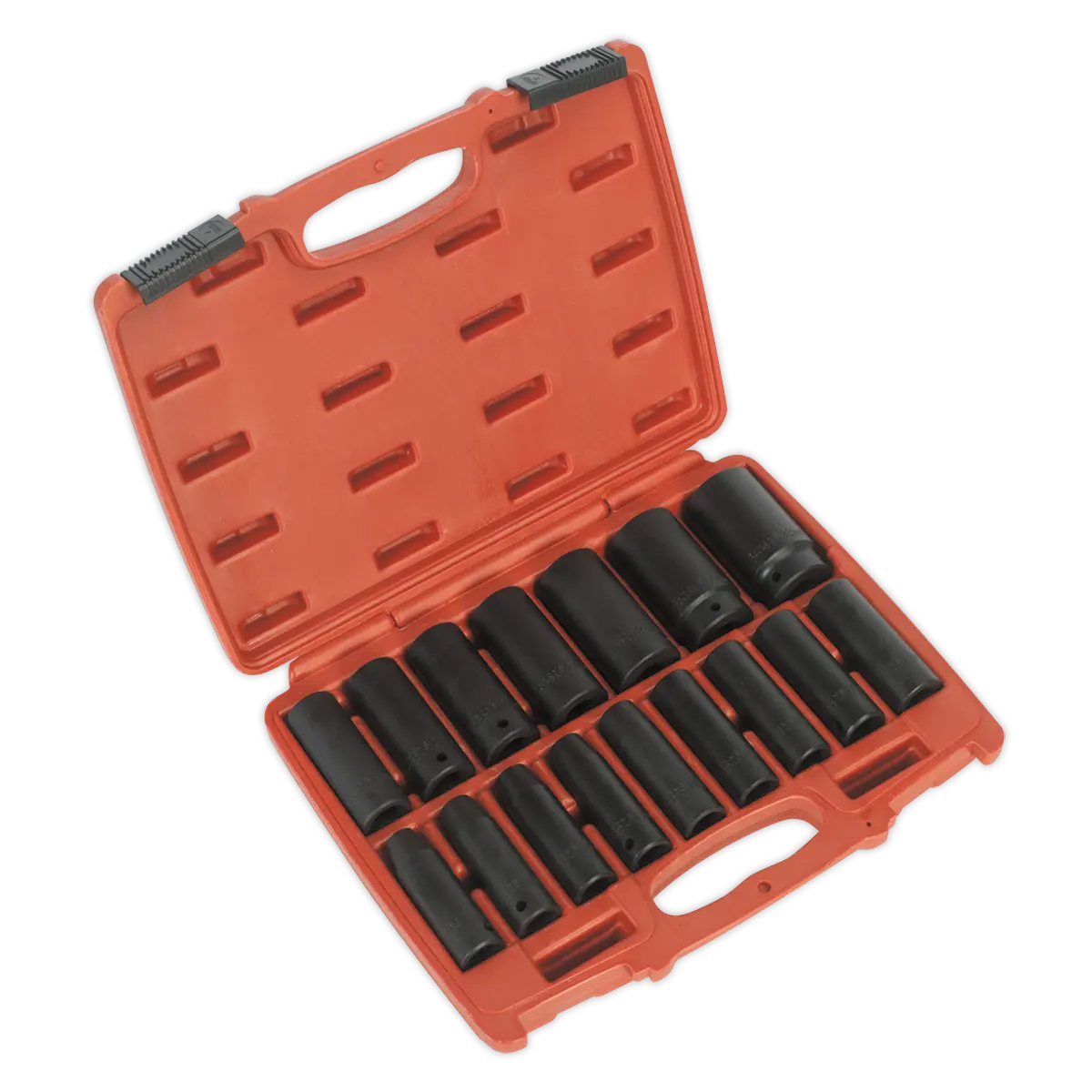 Sealey Premier Deep Impact Socket Set 1/2"Sq Drive Sealey 