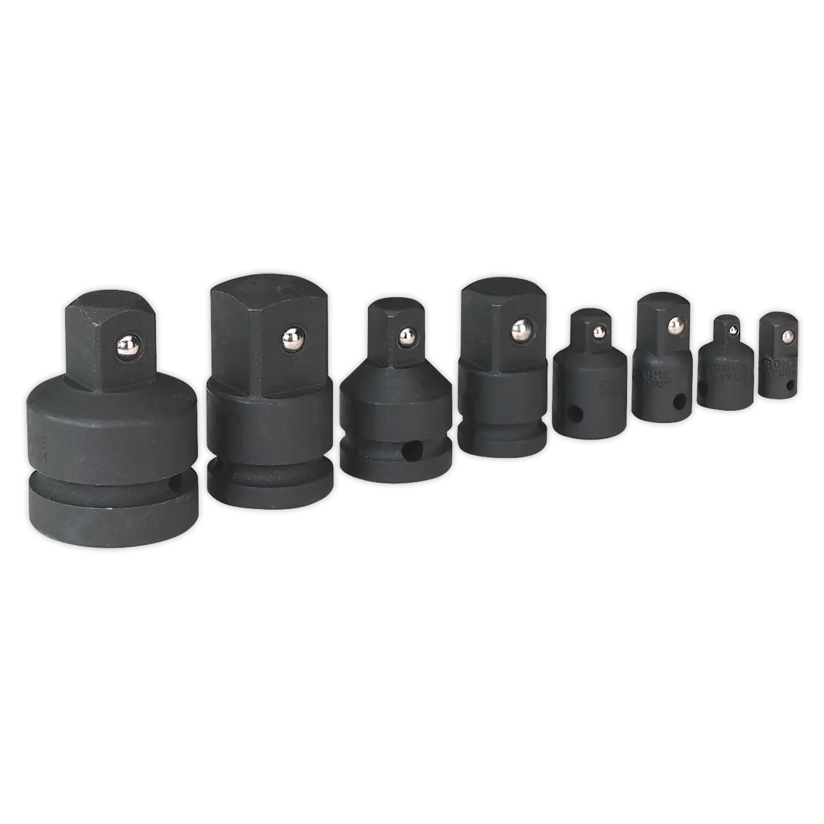 Sealey Premier Impact Socket Adaptor Set 8pc Sealey 