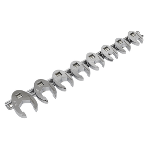 Sealey Premier Imperial Crow's Foot Spanner Set 3/8