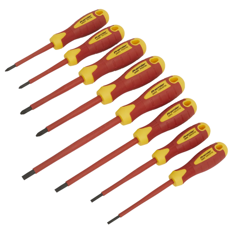 Sealey Premier Screwdriver Set 8pc - VDE Approved
