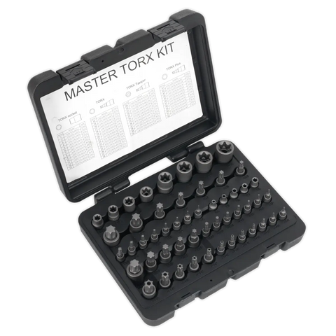 Sealey Premier TRX-Star* Master Socket Set 52pc 1/4", 3/8" & 1/2"Sq Drive 52pc