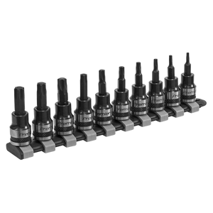 Sealey Premier Black TRX-Star* Socket Bit Set 3/8