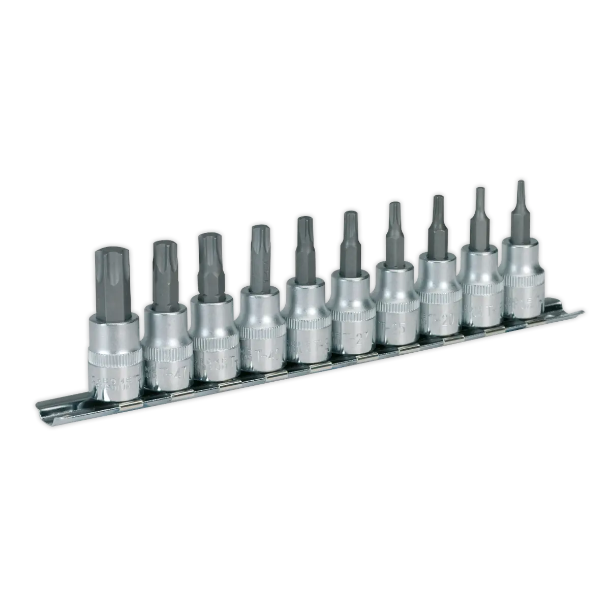 Sealey Premier TRX-Star* Socket Bit Set 3/8"Sq Drive 10pc Sealey 