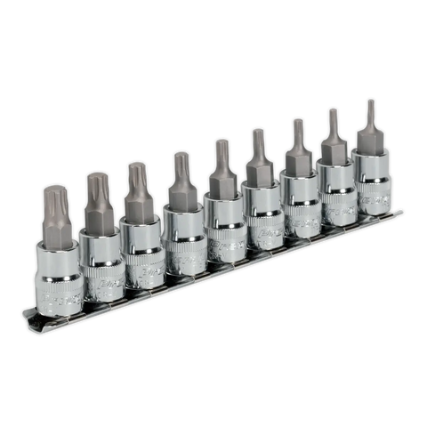 Sealey Premier TRX-P* Socket Bit Set 3/8"Sq Drive 9pc