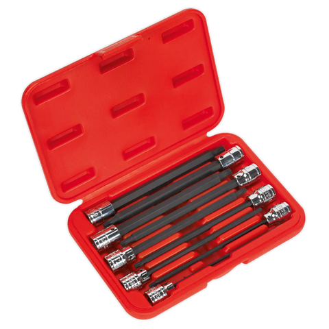 Sealey Premier TRX-Star* Socket Bit Set 3/8"Sq Drive 150mm 9pc