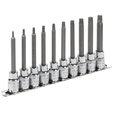 Sealey Premier TRX-Star* Socket Bit Set 3/8"Sq Drive 95mm 10pc