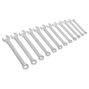 Sealey Premier Combination Spanner Set (Slim Style)