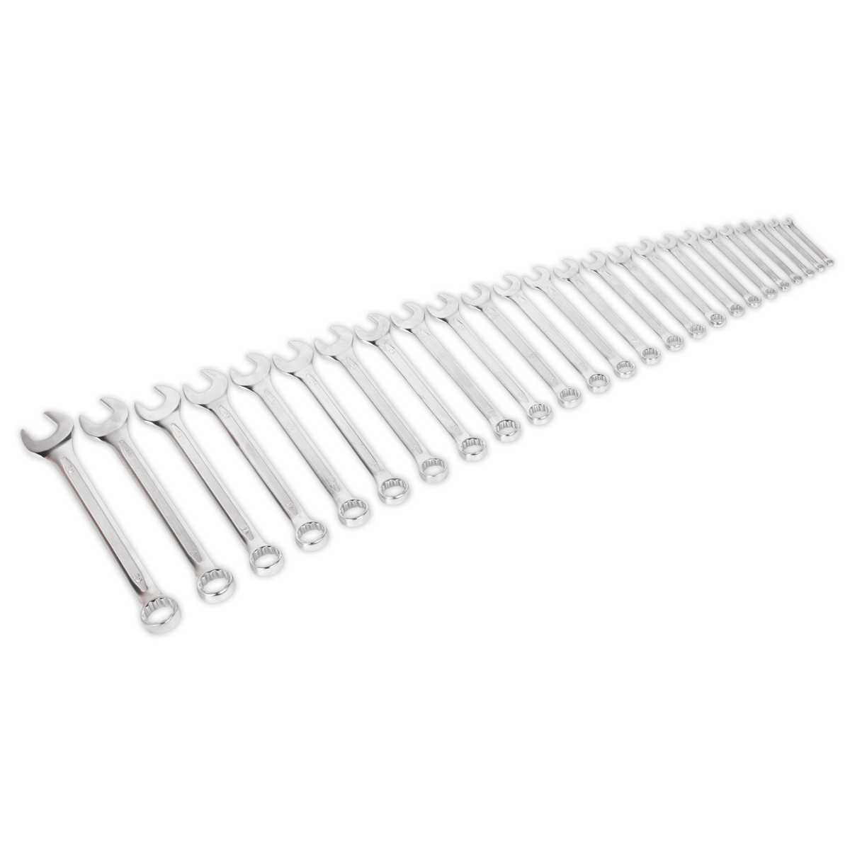 Sealey Premier Combination Spanner Set (Slim Style)